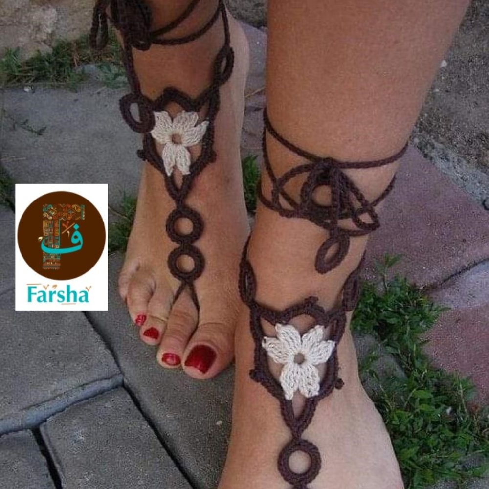crochet anklets